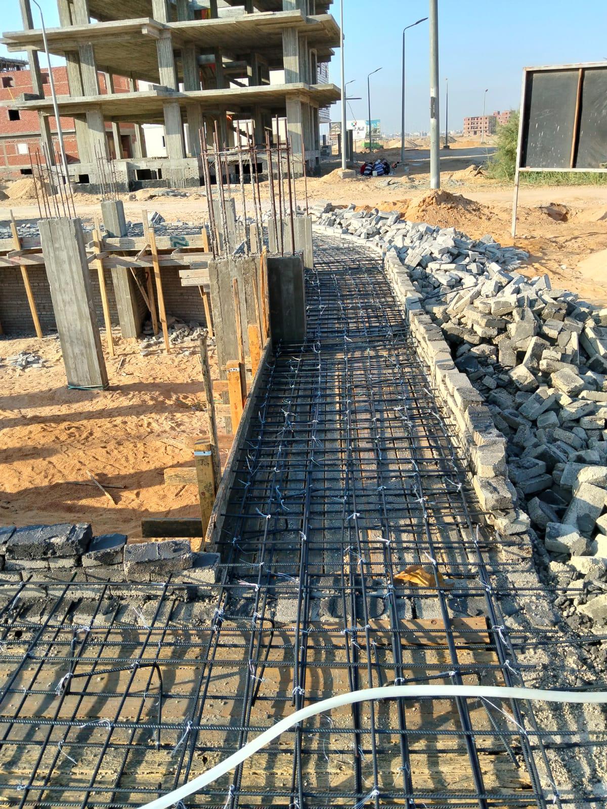 Construction stage Basement slab