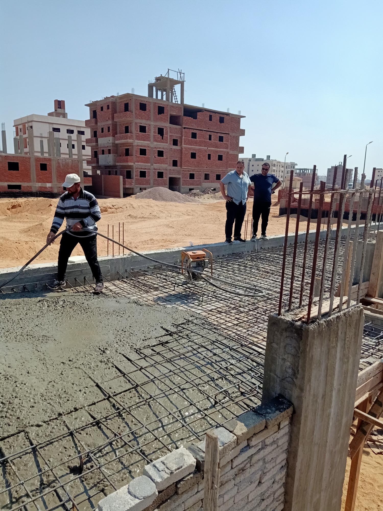 Construction stage Basement slab