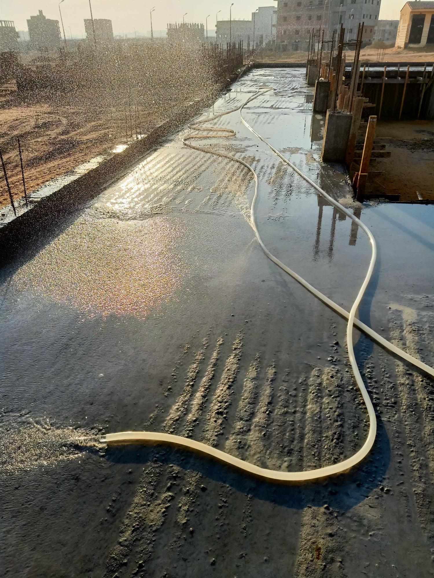 Construction stage Basement slab