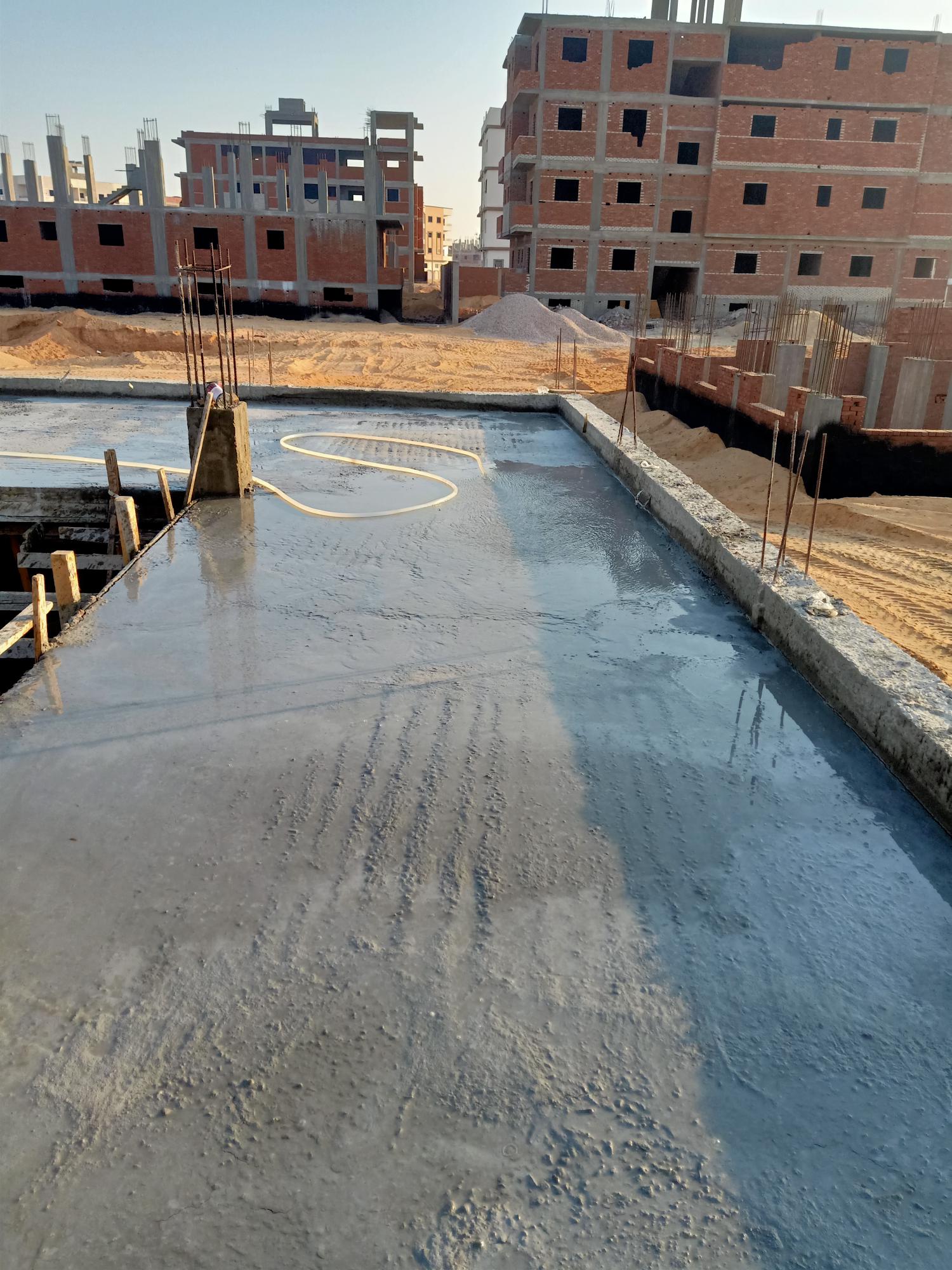 Construction stage Basement slab