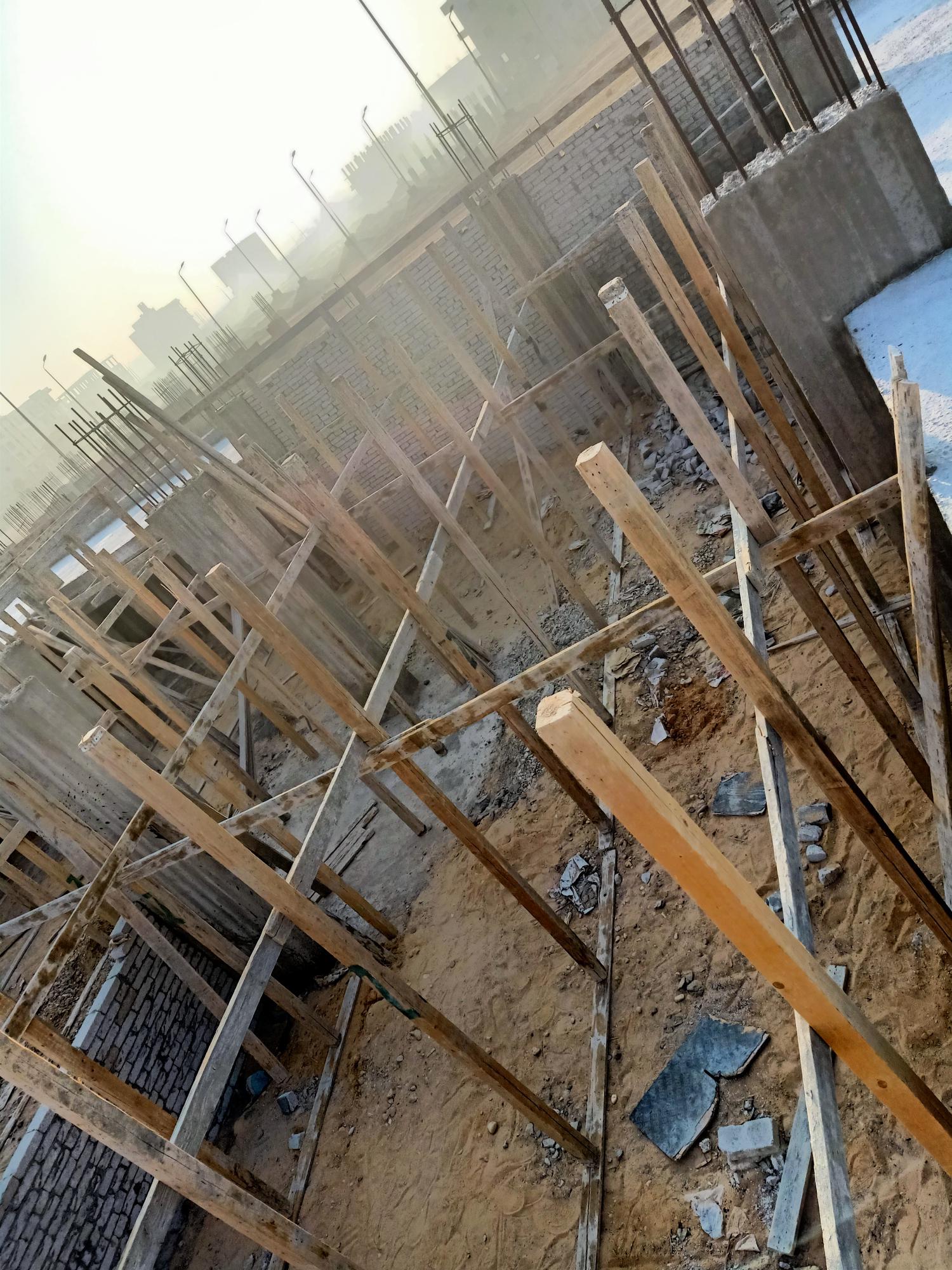 Construction stage Basement slab