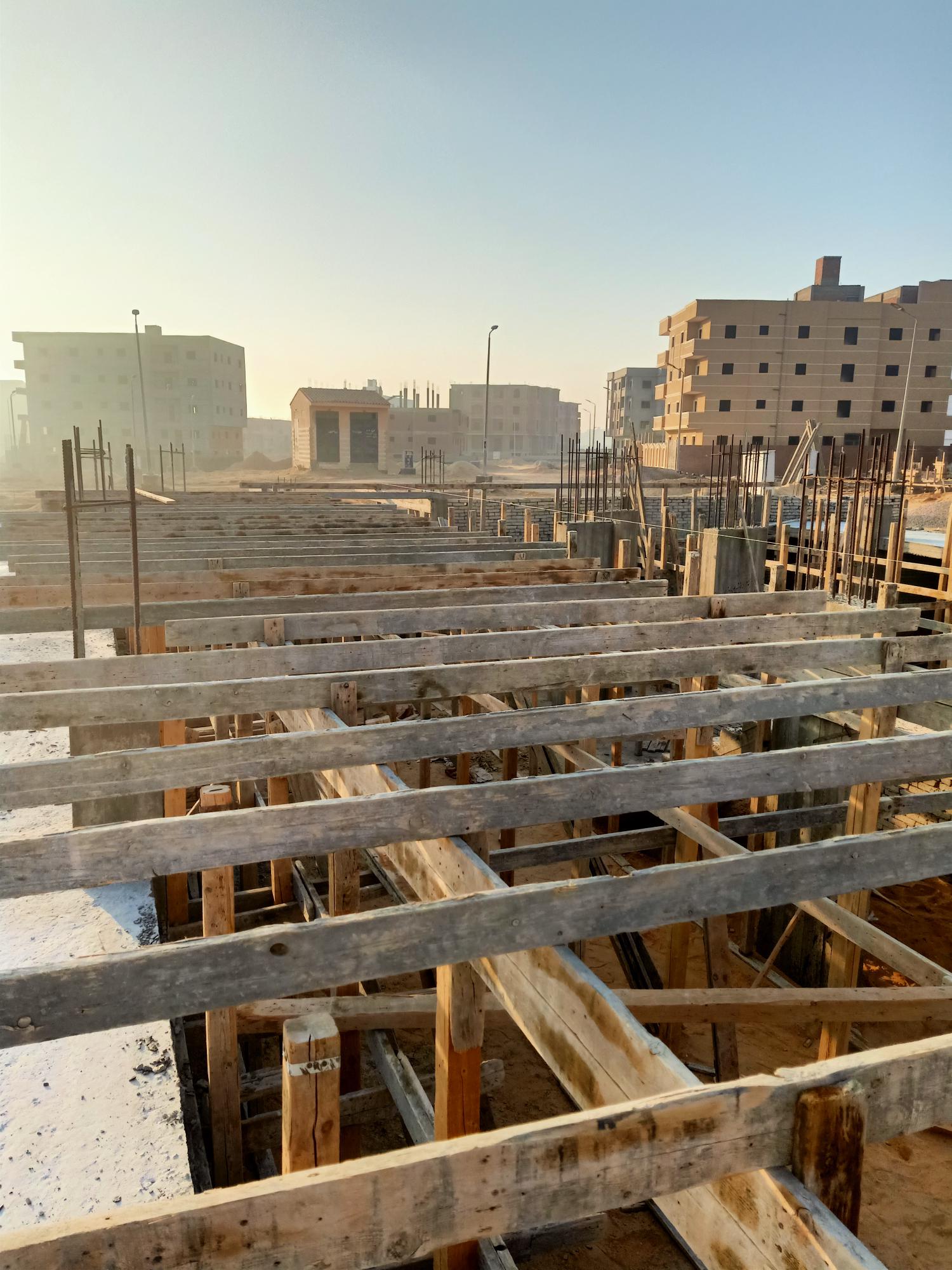 Construction stage Basement slab