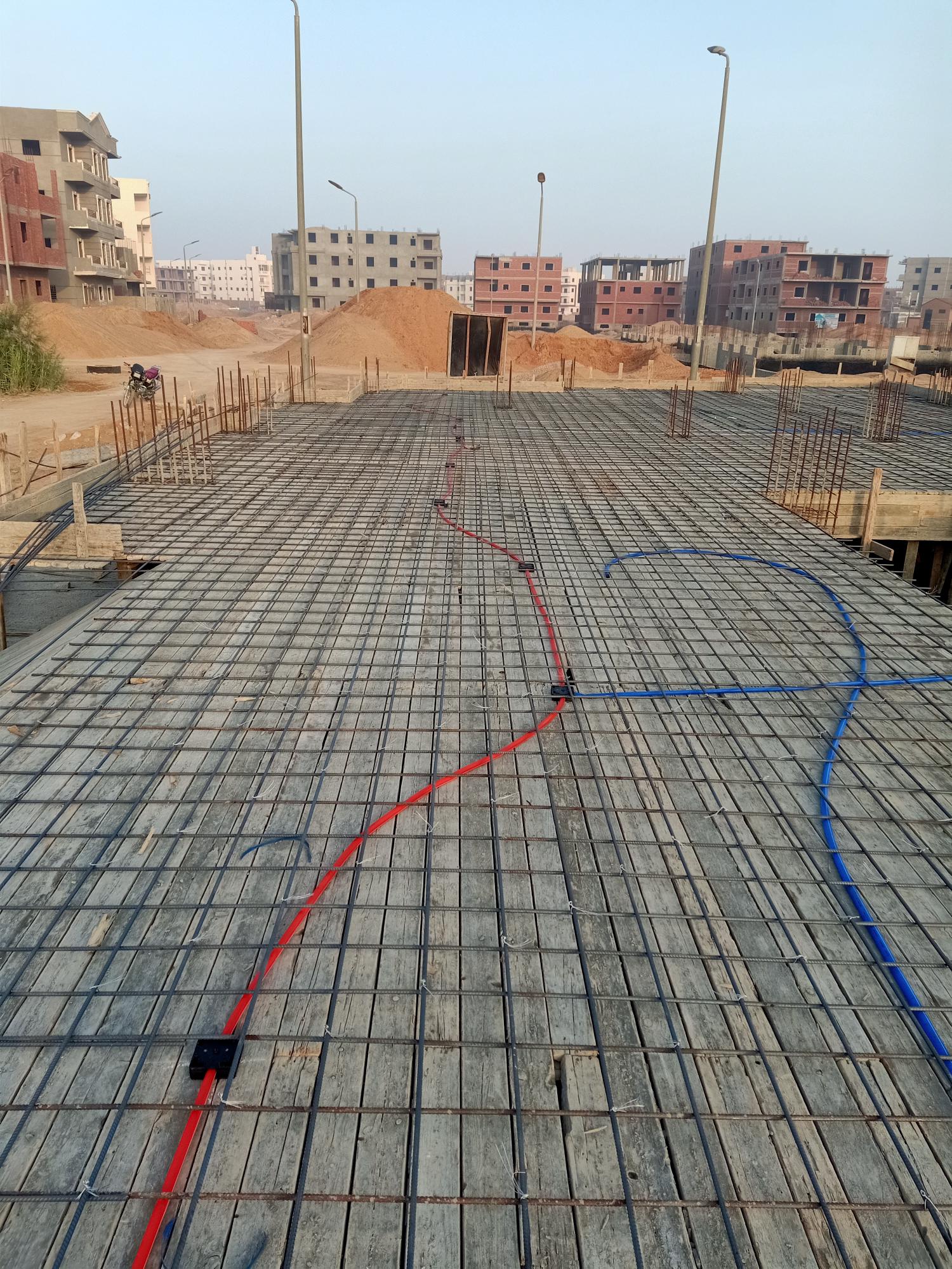 Construction stage Basement slab