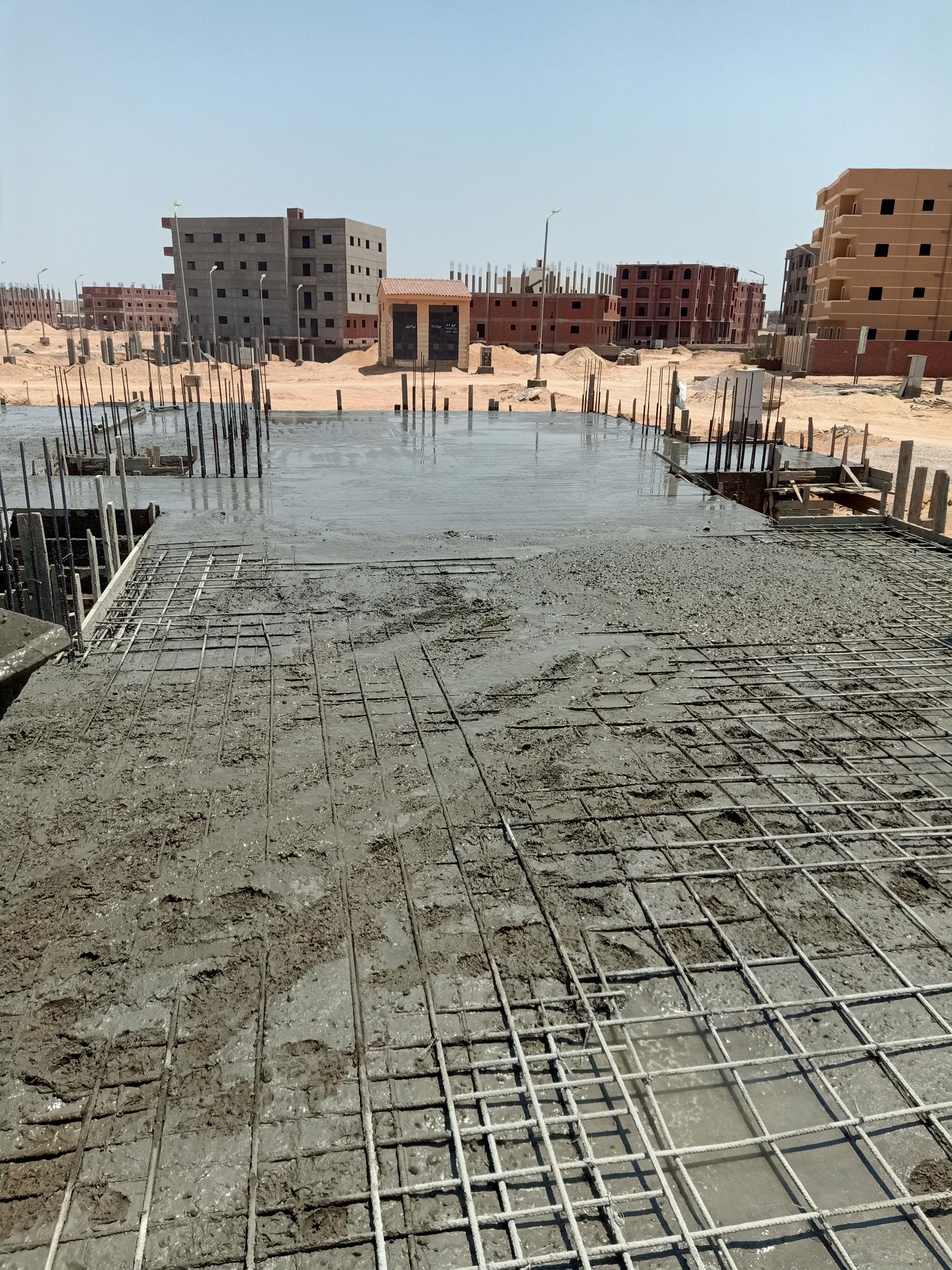 Construction stage Basement slab